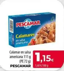Spar La Palma Pescamar - calamar en salsa americana oferta