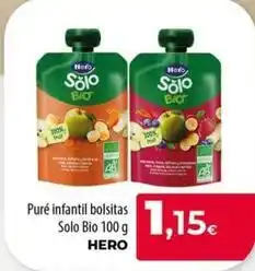 Spar La Palma Hero - pure infantil bolsitas solo bio oferta