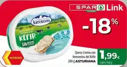 Spar La Palma Asturiana - queso crema con fermentos del kefir oferta