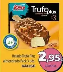 Spar La Palma Kalise - helado trufo plus almendrado oferta