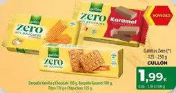 Spar La Palma Gullón - galletas zero oferta
