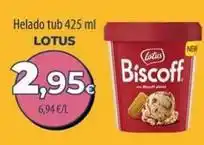 Spar La Palma Lotus - biscoff helado tub oferta