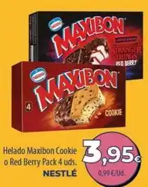 Spar La Palma Nestlé - maxibon helado cookie o red berry oferta
