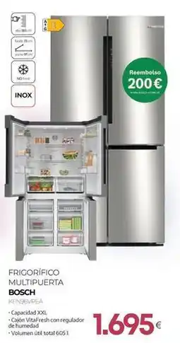 Tien 21 Bosch - frigorífico multipuerta oferta