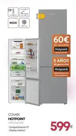 Tien 21 Hotpoint - combi oferta