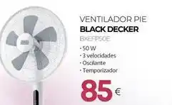 Tien 21 Black & decker - ventilador pie oferta