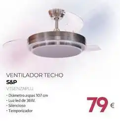 Tien 21 S&p - ventilador techo oferta