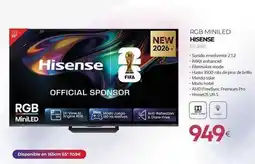 Tien 21 Hisense - rgb miniled oferta