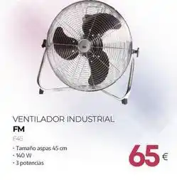 Tien 21 Fm - ventilador industrial oferta