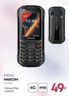 Tien 21 Maxcom - movil oferta