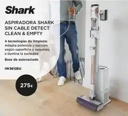Tien 21 Shark - aspiradora sin cable detect clean & empty oferta