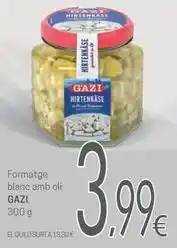 Valvi Supermercats Gazi - formatge blanc amb oli oferta