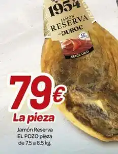 Alsara Supermercados El pozo - jamon reserva oferta