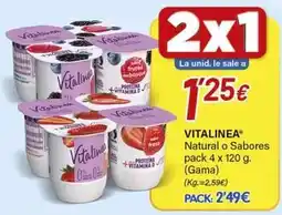 Alsara Supermercados Vitalinea - natural o sabores oferta