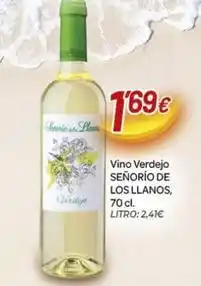 Alsara Supermercados Señorío de los llanos - vino verdejo oferta
