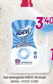 Alsara Supermercados Asevi - gel detergente oferta