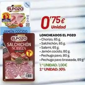 Alsara Supermercados Elpozo - loncheados oferta