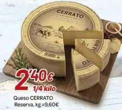 Alsara Supermercados Cerrato - queso reserva oferta
