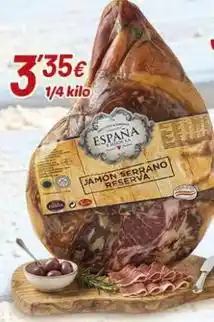 Alsara Supermercados España - jamon serrano reserva oferta
