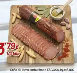Alsara Supermercados Esgosa - caña de lomo embuchado oferta
