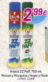Alsara Supermercados Insect zz paff, moscas y mosquitos oferta