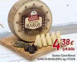 Alsara Supermercados García baquero - queso cava barus oferta