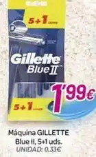 Alsara Supermercados Gillette - maquina blue ii oferta