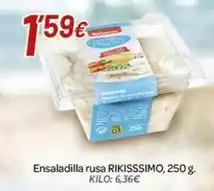 Alsara Supermercados Rikisssimo - ensaladilla rusa oferta