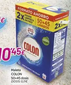 Alsara Supermercados Colon - maleta 50+45 dosis oferta
