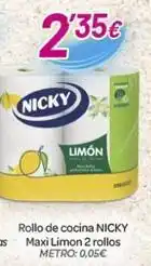Alsara Supermercados Nicky - rollo de cocina maxi limon 2 rollos oferta