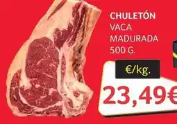 GM Cash & Carry Chuletón vaca madurada oferta