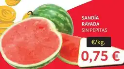 GM Cash & Carry Sandía rayada sin pepitas oferta
