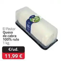 GM Cash & Carry El pastor - queso de cabra 100% rulo oferta