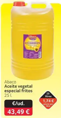 GM Cash & Carry Flor - abaco aceite vegetal especial fritos oferta