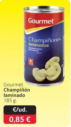 GM Cash & Carry Gourmet - champinon laminado oferta