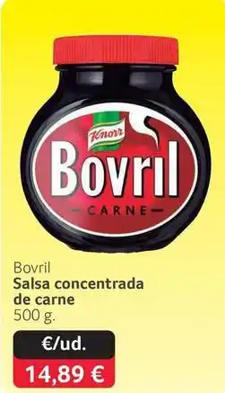 GM Cash & Carry Knorr - salsa concentrada de carne oferta