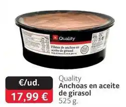 GM Cash & Carry Quality - anchoas en aceite de girasol oferta