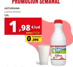 Tu Trébol Hipermercados La asturiana - leche entera oferta