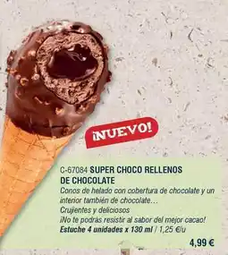 Abordo Super choco rellenos de chocolate oferta