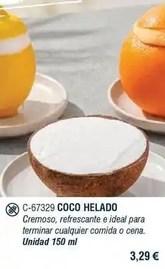 Abordo Ideal - coco helado oferta