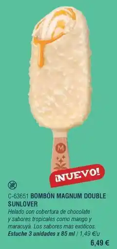 Abordo Magnum - bombón double sunlover oferta