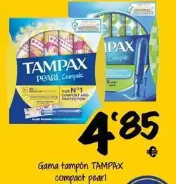 Cash Fresh Tampax - gama tampon compact pearl oferta