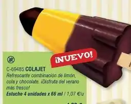 Abordo Refrescante combinación de limón, cola y chocolate, idísfruta del verano oferta