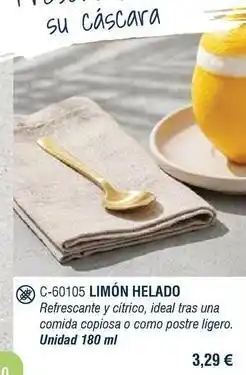 Abordo Ideal - limón helado oferta