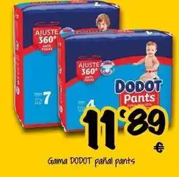 Cash Fresh Dodot - gama pañal pants oferta