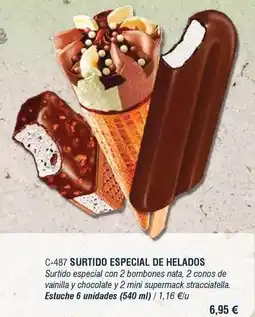 Abordo Surtido especial de helados oferta