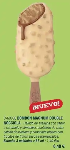 Abordo Magnum - bombón double nocciola oferta