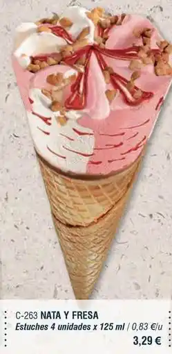 Abordo Nata y fresa oferta
