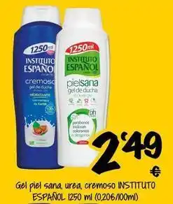 Cash Fresh Instituto español - gel piel sana, urea, cremoso oferta