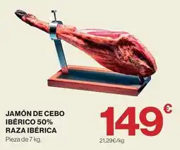 Supercor Jamón de cebo ibérico 50% raza ibérica oferta